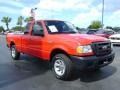 Torch Red 2007 Ford Ranger XLT SuperCab