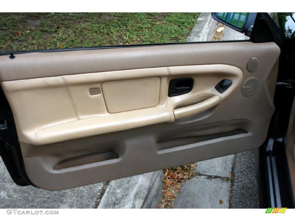 1999 BMW 3 Series 323i Convertible Sand Door Panel Photo #40189155