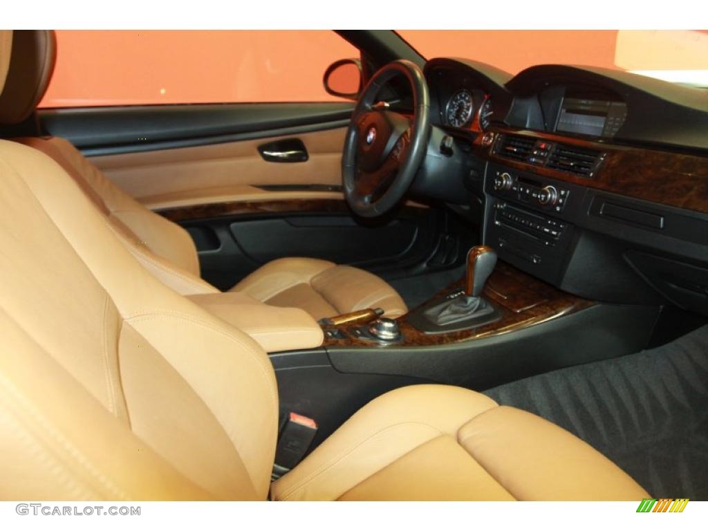 2008 3 Series 328i Convertible - Jet Black / Saddle Brown/Black photo #13