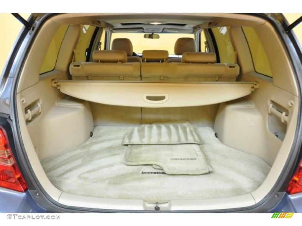 2001 Toyota Highlander 4WD Trunk Photos