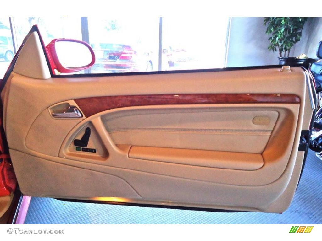 1999 Mercedes-Benz SL 500 Sport Roadster Java Door Panel Photo #40191003