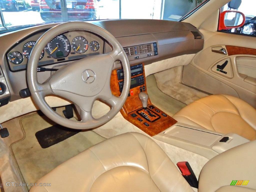 Java Interior 1999 Mercedes-Benz SL 500 Sport Roadster Photo #40191035