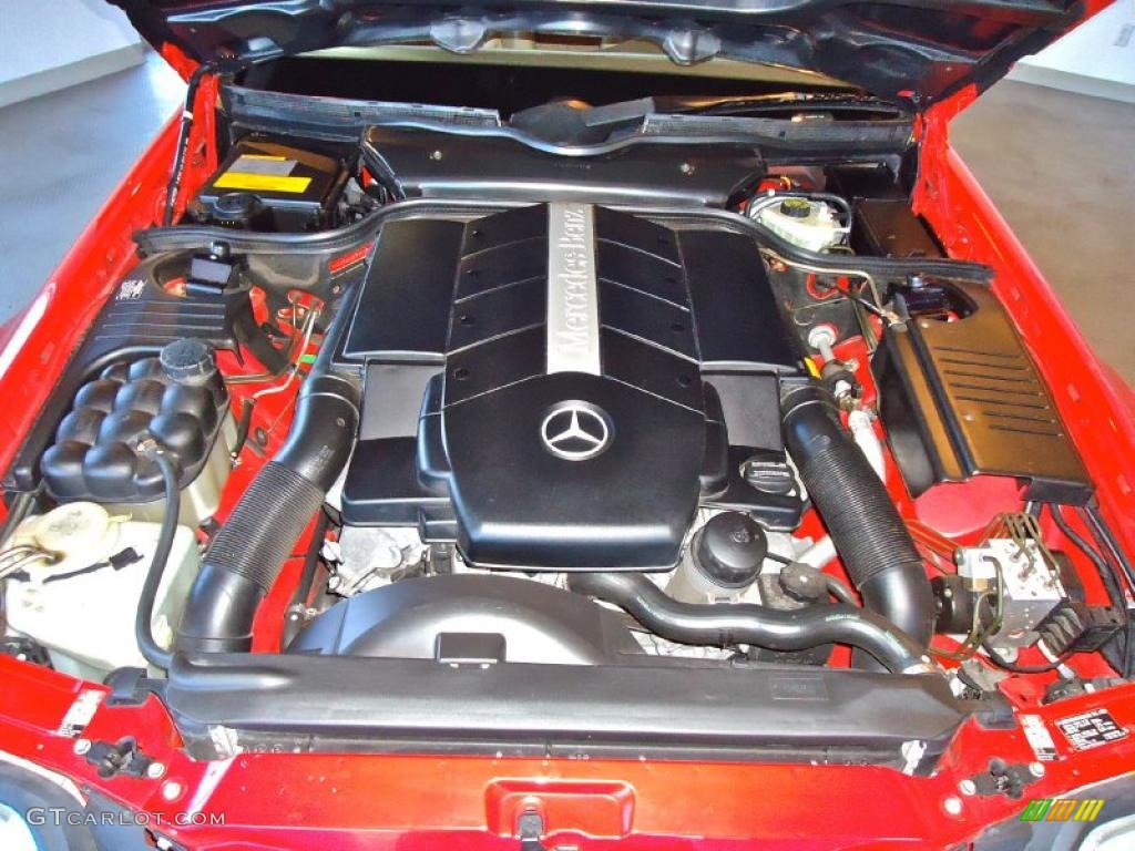 1999 Mercedes-Benz SL 500 Sport Roadster 5.0 Liter SOHC 24-Valve V8 Engine Photo #40191135