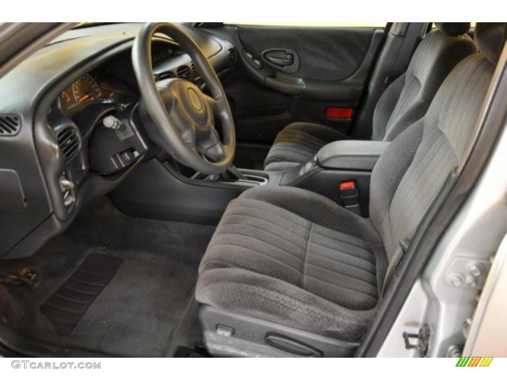 Graphite Interior 2001 Pontiac Grand Prix SE Sedan Photo #40191563
