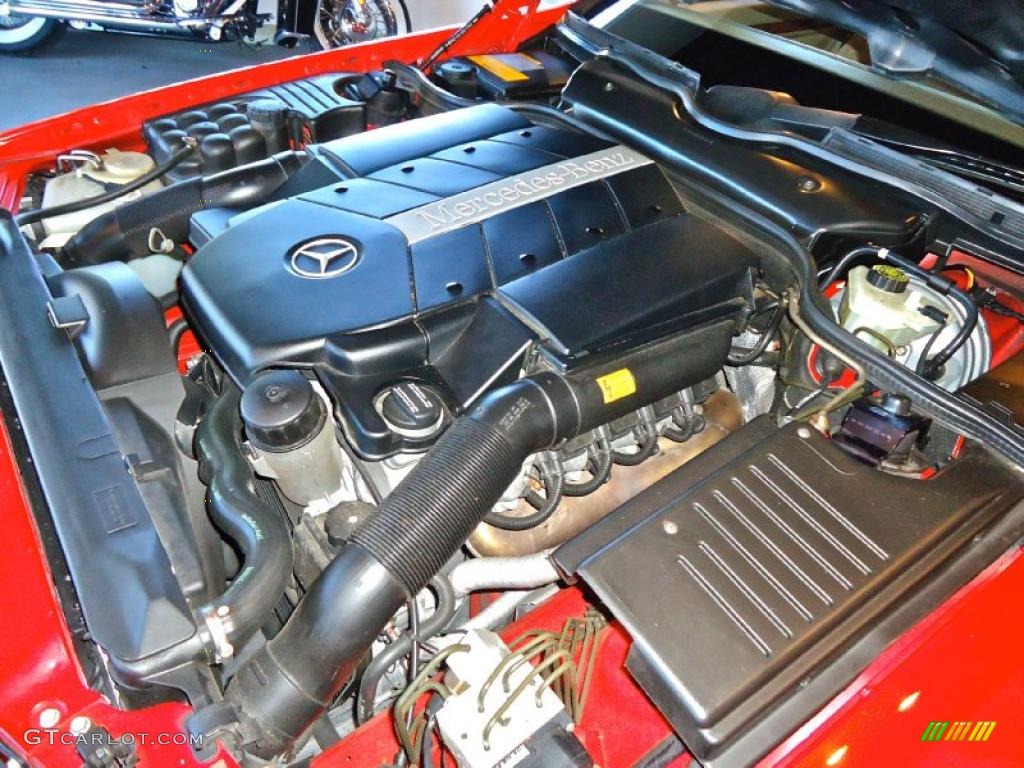 1999 Mercedes-Benz SL 500 Sport Roadster 5.0 Liter SOHC 24-Valve V8 Engine Photo #40191599