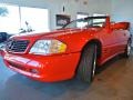 1999 Magma Red Mercedes-Benz SL 500 Sport Roadster  photo #64