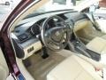 Parchment 2010 Acura TSX V6 Sedan Interior Color