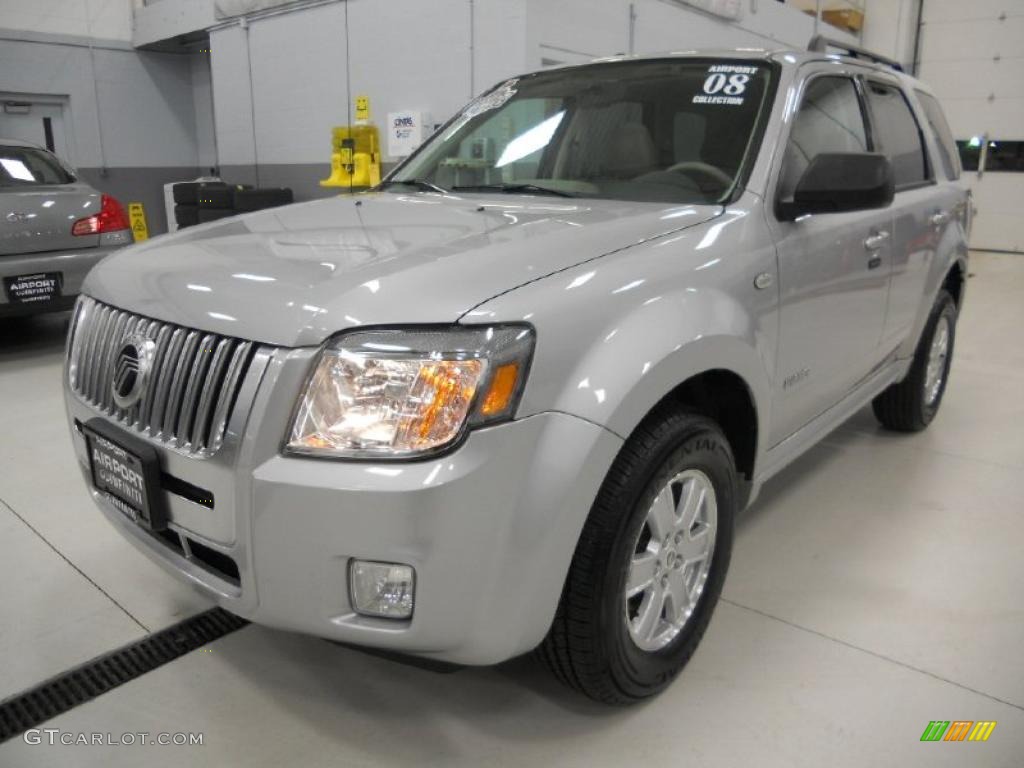 2008 Mariner V6 4WD - Silver Metallic / Stone photo #1