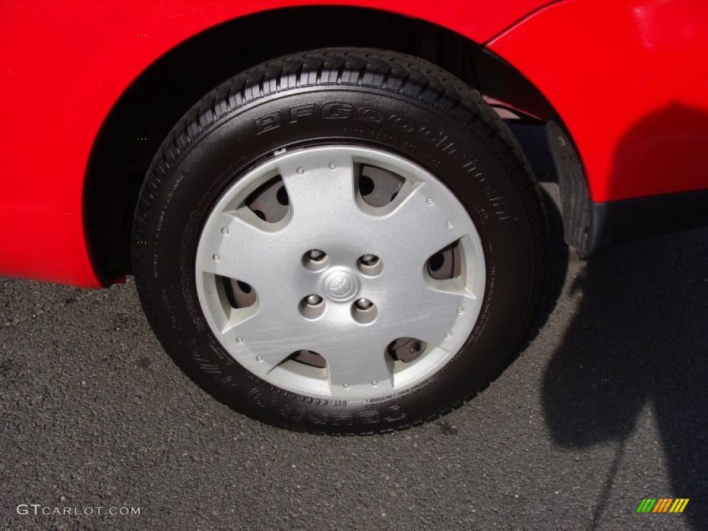 2001 ECHO Sedan - Absolutely Red / Warm Gray photo #6