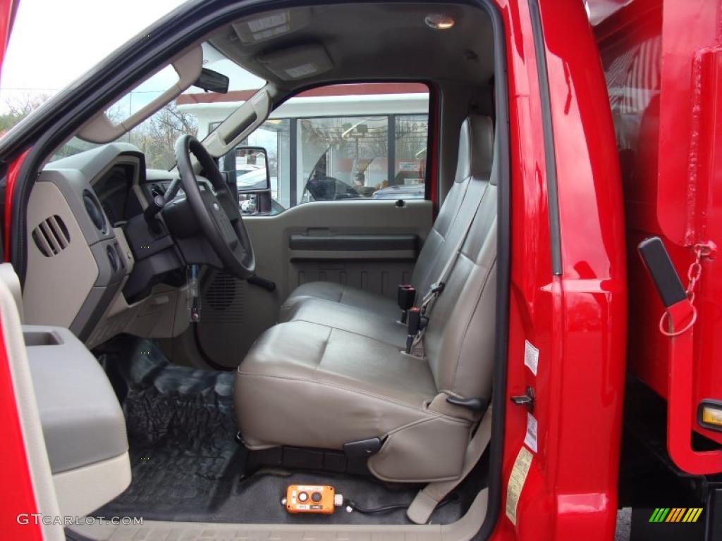 2008 Ford F550 Super Duty XL Regular Cab Dump Truck Interior Color Photos