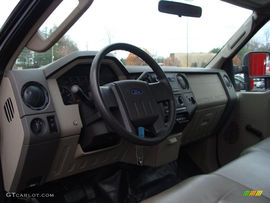 2008 Ford F550 Super Duty XL Regular Cab Dump Truck Dashboard Photos