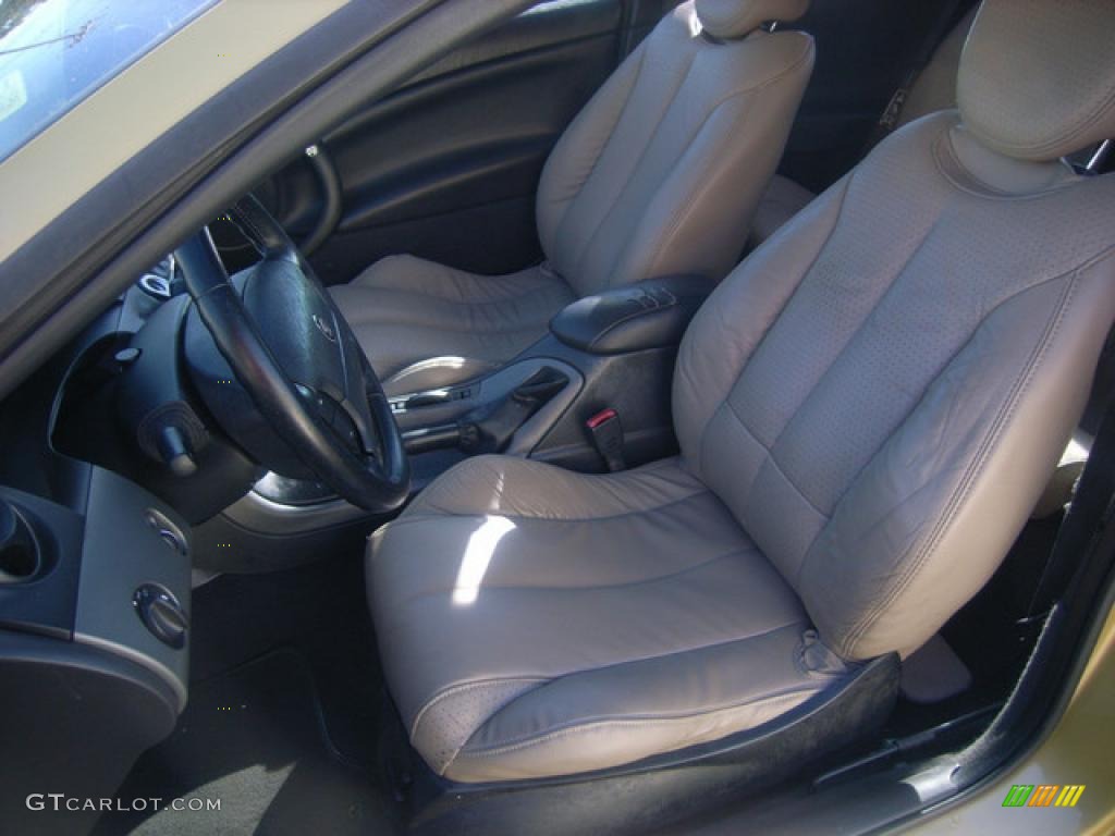 2000 Cougar V6 - Light Citrus Gold Metallic / Graystone photo #15