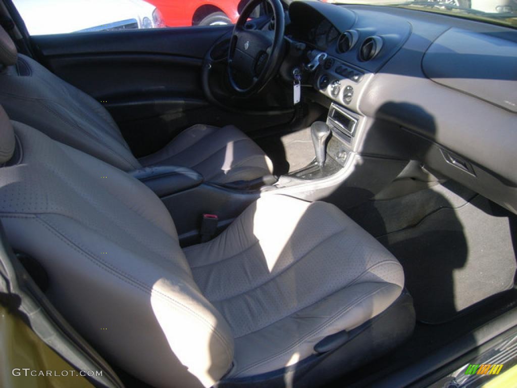 2000 Cougar V6 - Light Citrus Gold Metallic / Graystone photo #17