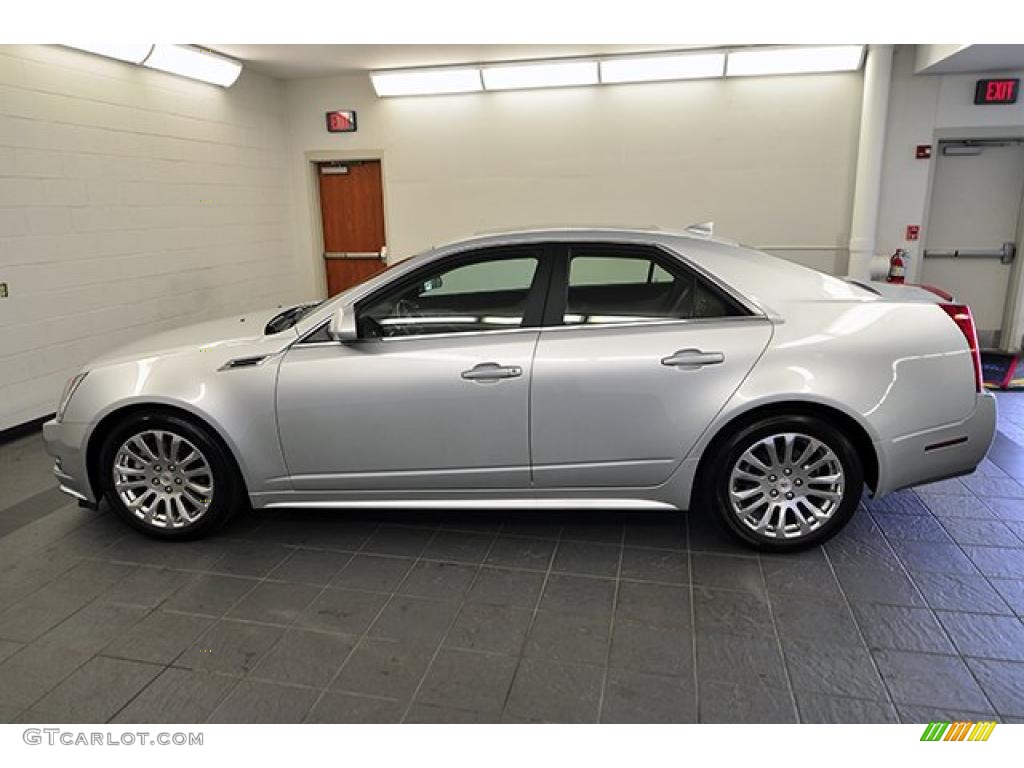 Radiant Silver Metallic 2010 Cadillac CTS 4 3.6 AWD Sedan Exterior Photo #40196651