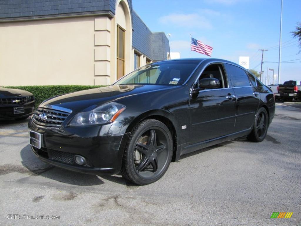 Black Obsidian 2006 Infiniti M 35 Sedan Exterior Photo #40197832