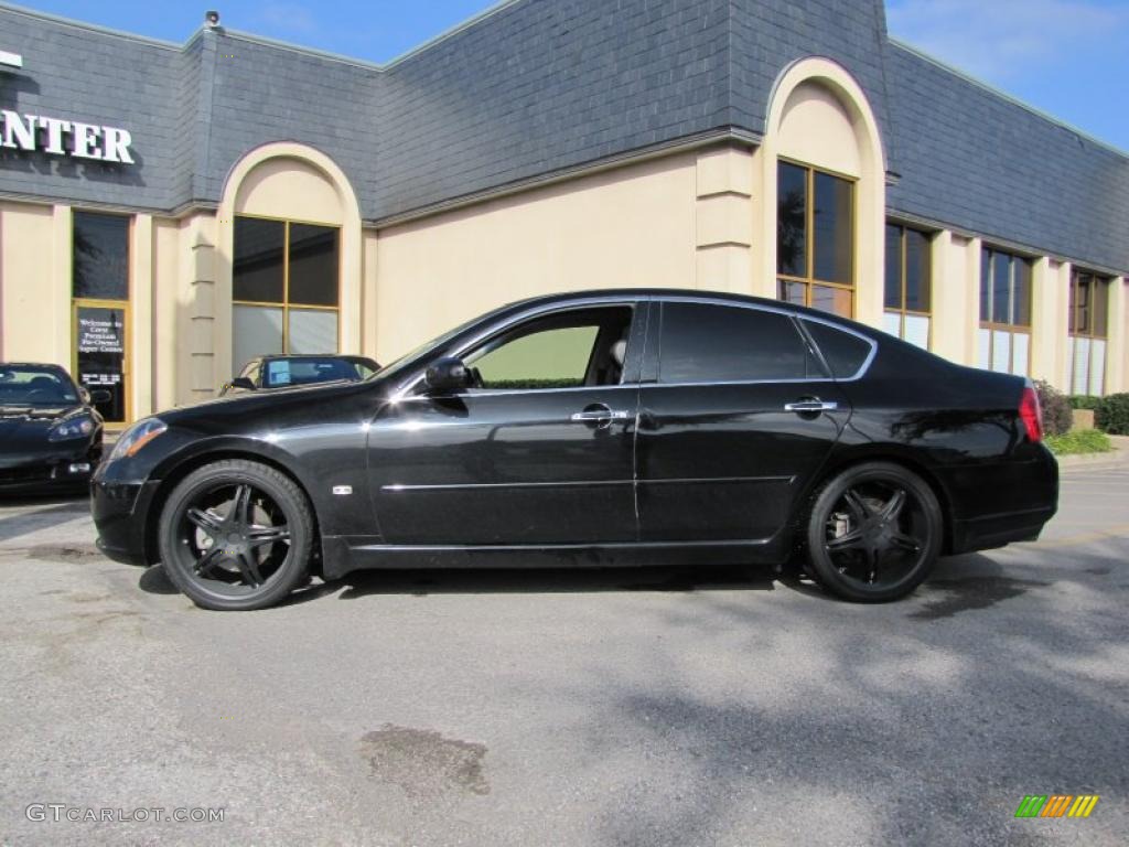 Black Obsidian 2006 Infiniti M 35 Sedan Exterior Photo #40197840