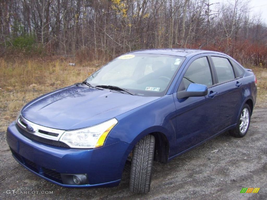 2009 Vista Blue Metallic Ford Focus SES Sedan 40133695 Photo 13