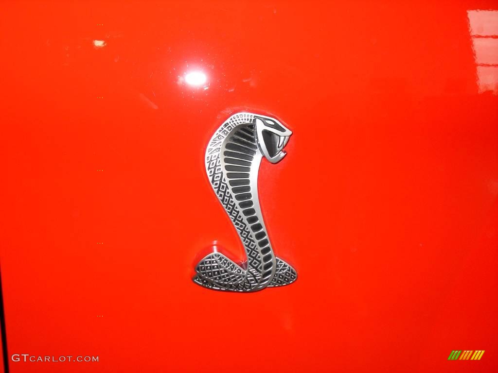 2008 Mustang Shelby GT500 Coupe - Torch Red / Black photo #3