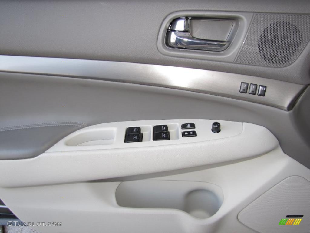 2010 Infiniti G 37 Sedan Stone Door Panel Photo #40199640