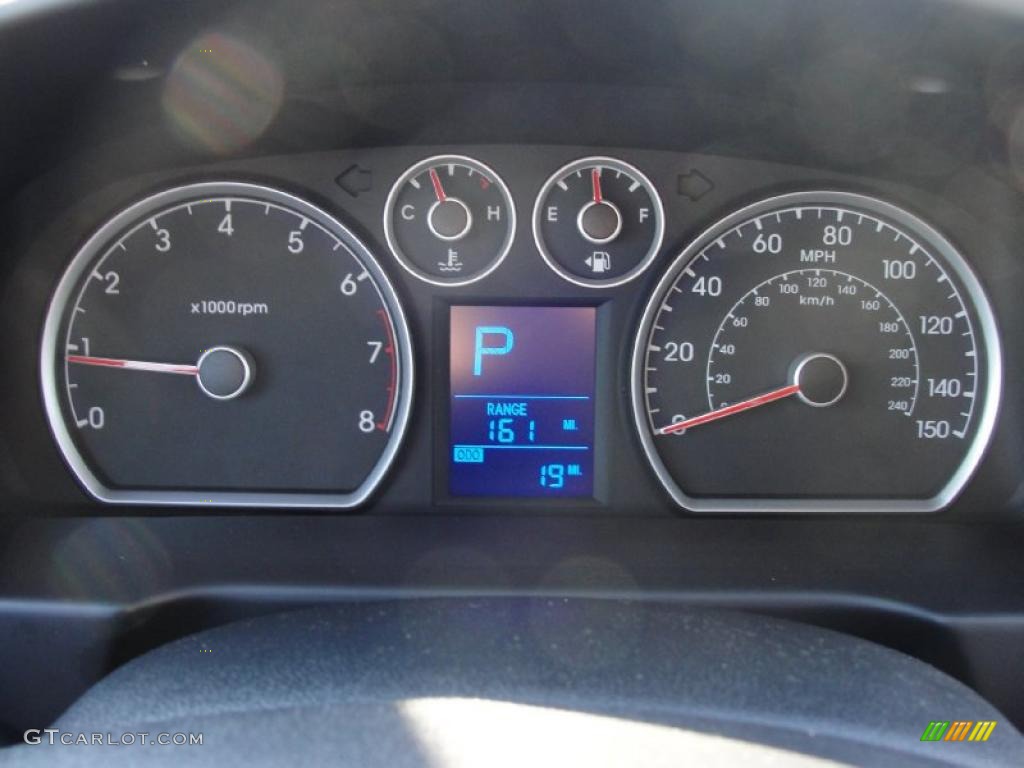 2011 Hyundai Elantra Touring GLS Gauges Photo #40200148