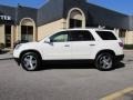 2010 White Diamond Tricoat GMC Acadia SLT AWD  photo #4