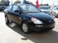 2011 Ebony Black Hyundai Accent GS 3 Door  photo #1