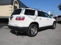 2010 White Diamond Tricoat GMC Acadia SLT AWD  photo #6