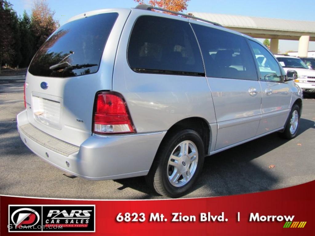 2007 Freestar SEL - Silver Frost Metallic / Flint Gray photo #3