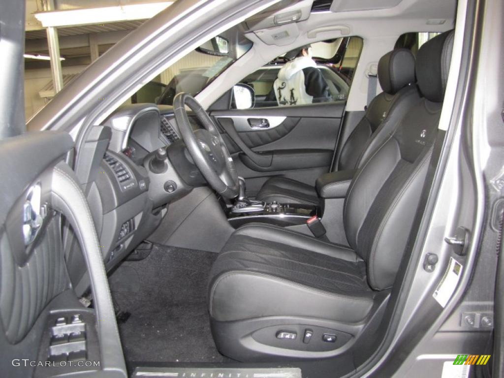 Graphite Interior 2010 Infiniti FX 35 AWD Photo #40200544