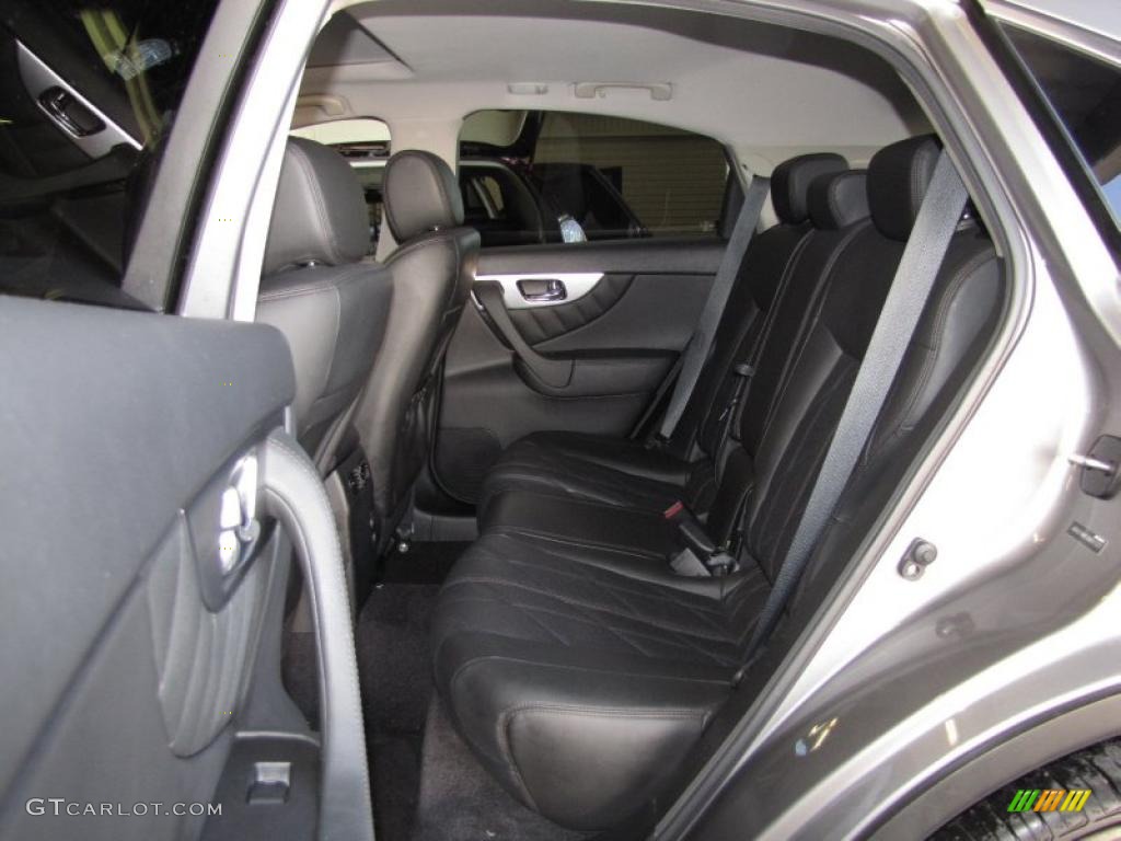 Graphite Interior 2010 Infiniti FX 35 AWD Photo #40200564