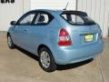 Ice Blue 2011 Hyundai Accent GS 3 Door Exterior