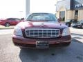 2000 Crimson Red Pearl Cadillac DeVille Sedan  photo #2