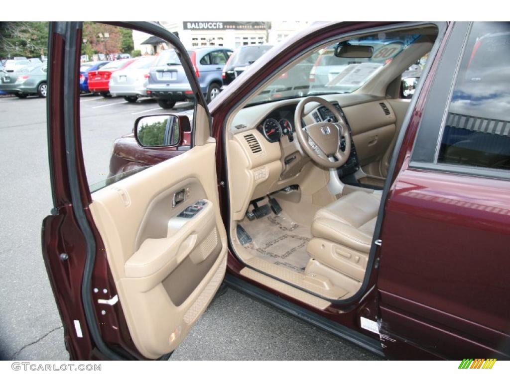 Saddle Interior 2008 Honda Pilot EX-L 4WD Photo #40200876