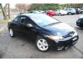 Nighthawk Black Pearl - Civic EX Coupe Photo No. 3