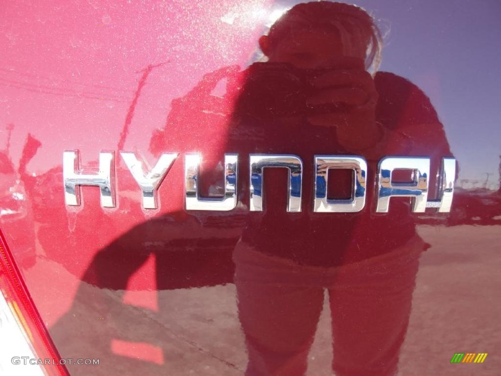 2011 Hyundai Accent GLS 4 Door Marks and Logos Photo #40202308