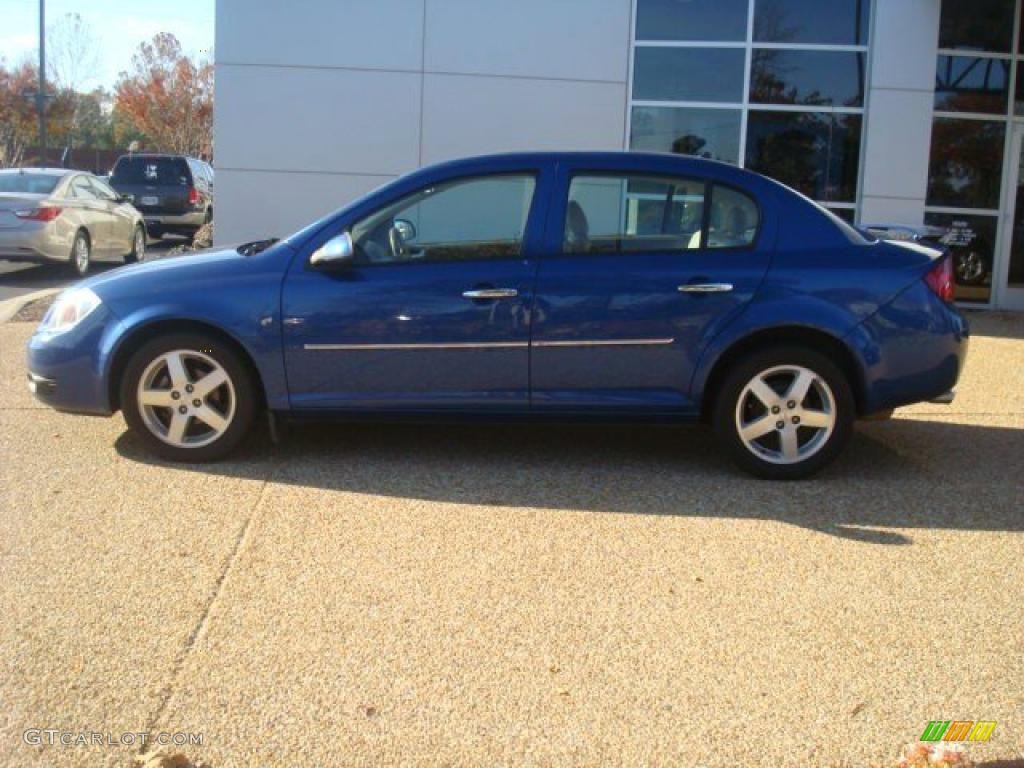 2005 Cobalt LT Sedan - Arrival Blue Metallic / Neutral Beige photo #3