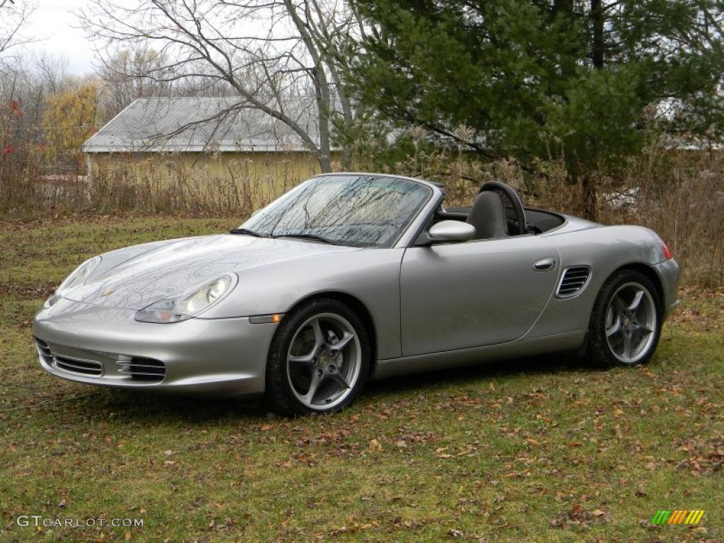 GT Silver Metallic 2004 Porsche Boxster S 550 Spyder Exterior Photo #40202588