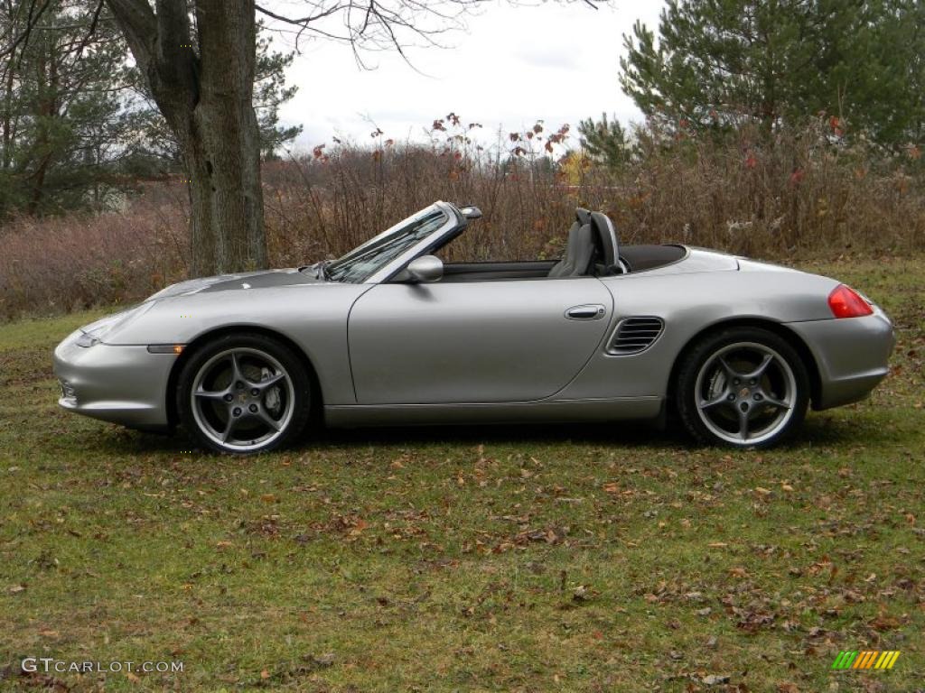GT Silver Metallic 2004 Porsche Boxster S 550 Spyder Exterior Photo #40202600