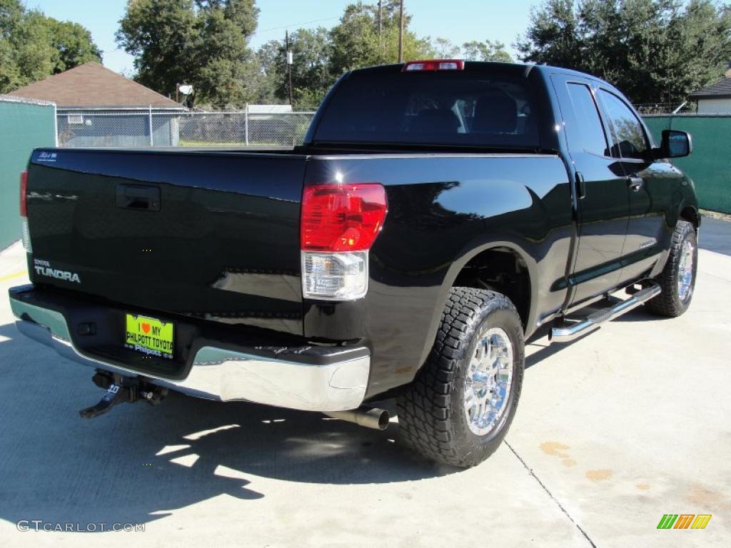 2010 Tundra Double Cab - Black / Graphite Gray photo #3