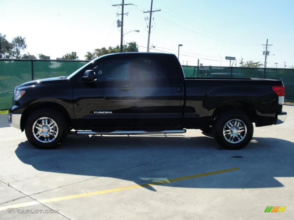 2010 Tundra Double Cab - Black / Graphite Gray photo #6