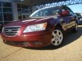 2009 Dark Cherry Red Hyundai Sonata GLS V6  photo #1