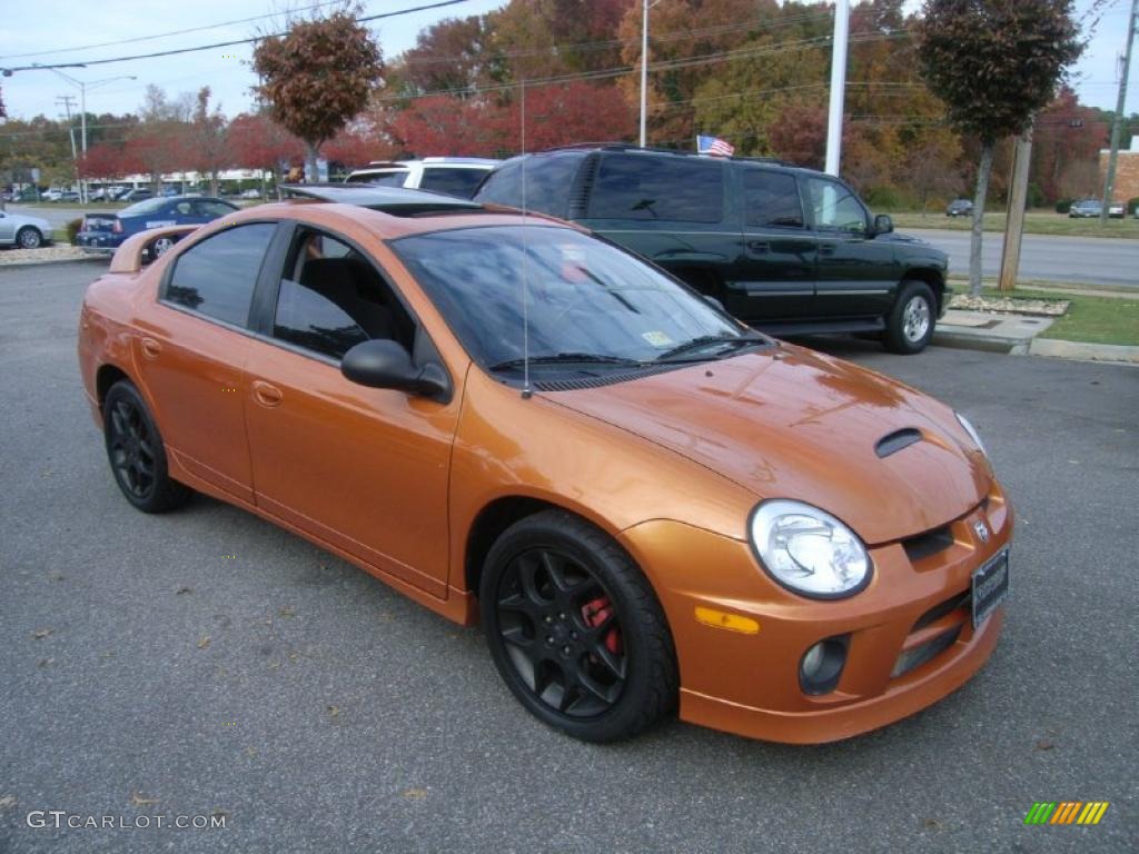 Orange Blast Pearlcoat 2005 Dodge Neon SRT-4 Exterior Photo #40202924