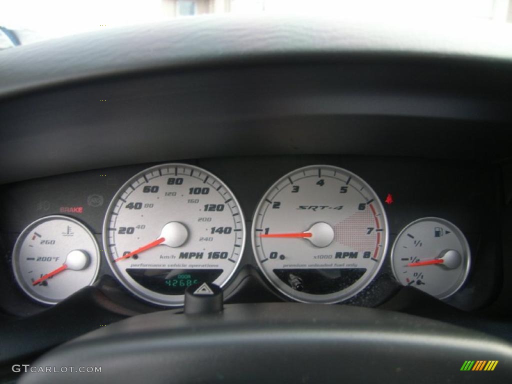 2005 Dodge Neon SRT-4 Gauges Photo #40203104