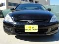 2003 Nighthawk Black Pearl Honda Accord EX V6 Coupe  photo #9