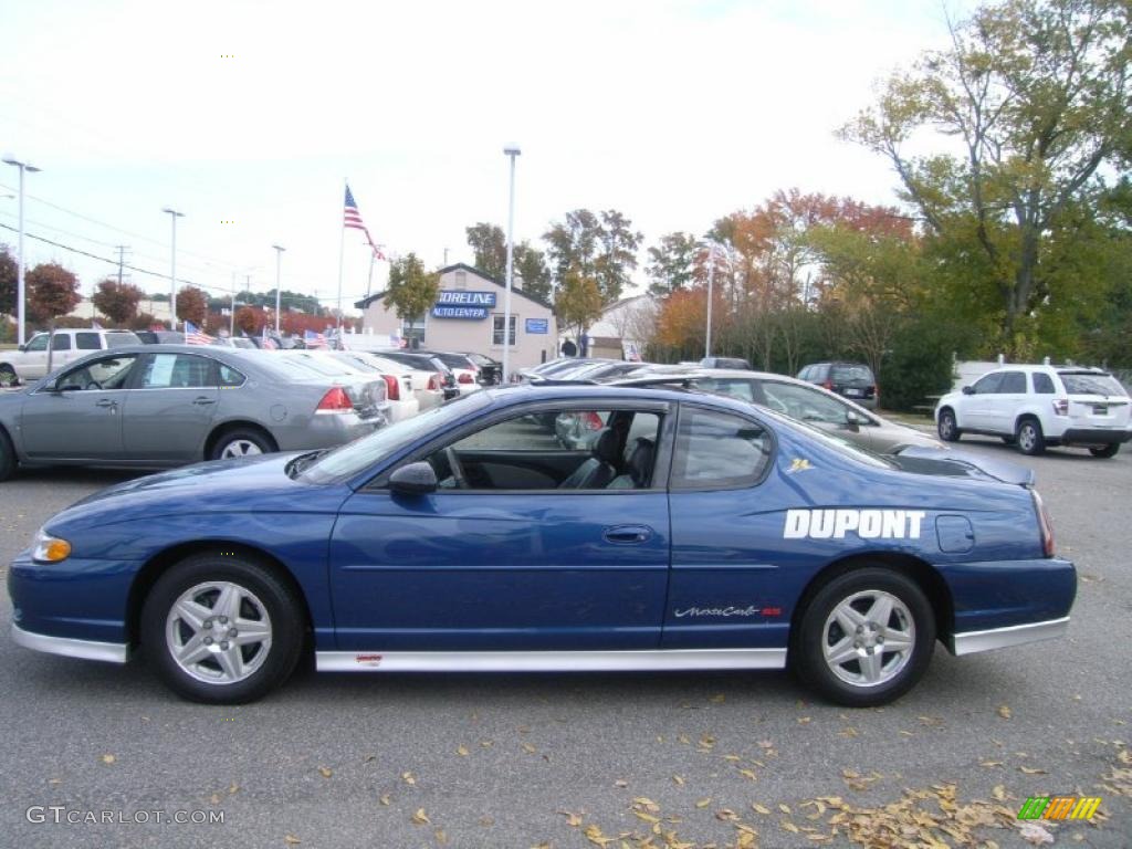 Superior Blue Metallic 2003 Chevrolet Monte Carlo SS Jeff Gordon Signature Edition Exterior Photo #40203568