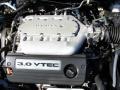 2003 Nighthawk Black Pearl Honda Accord EX V6 Coupe  photo #20