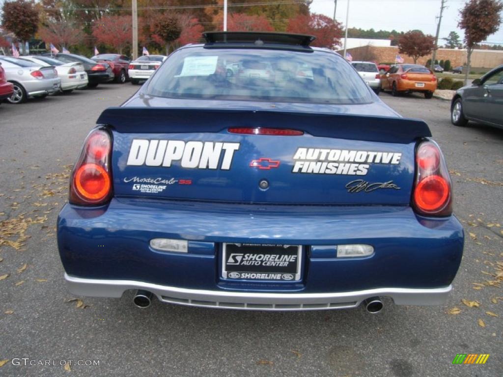 Superior Blue Metallic 2003 Chevrolet Monte Carlo SS Jeff Gordon Signature Edition Exterior Photo #40203608