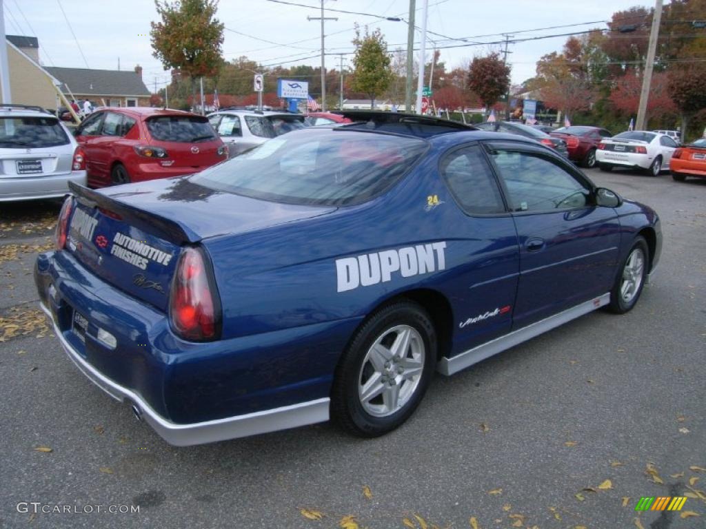 2003 Monte Carlo SS Jeff Gordon Signature Edition - Superior Blue Metallic / Ebony Black photo #6