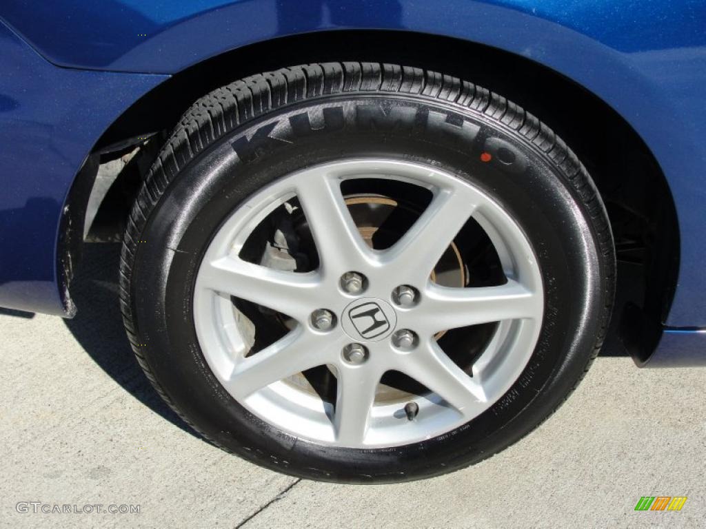 2003 Accord EX V6 Coupe - Sapphire Blue Pearl / Black photo #14