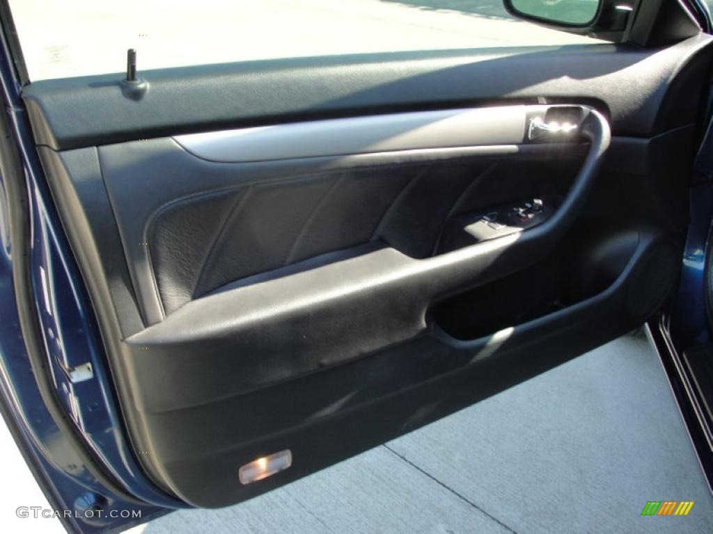 2003 Accord EX V6 Coupe - Sapphire Blue Pearl / Black photo #27